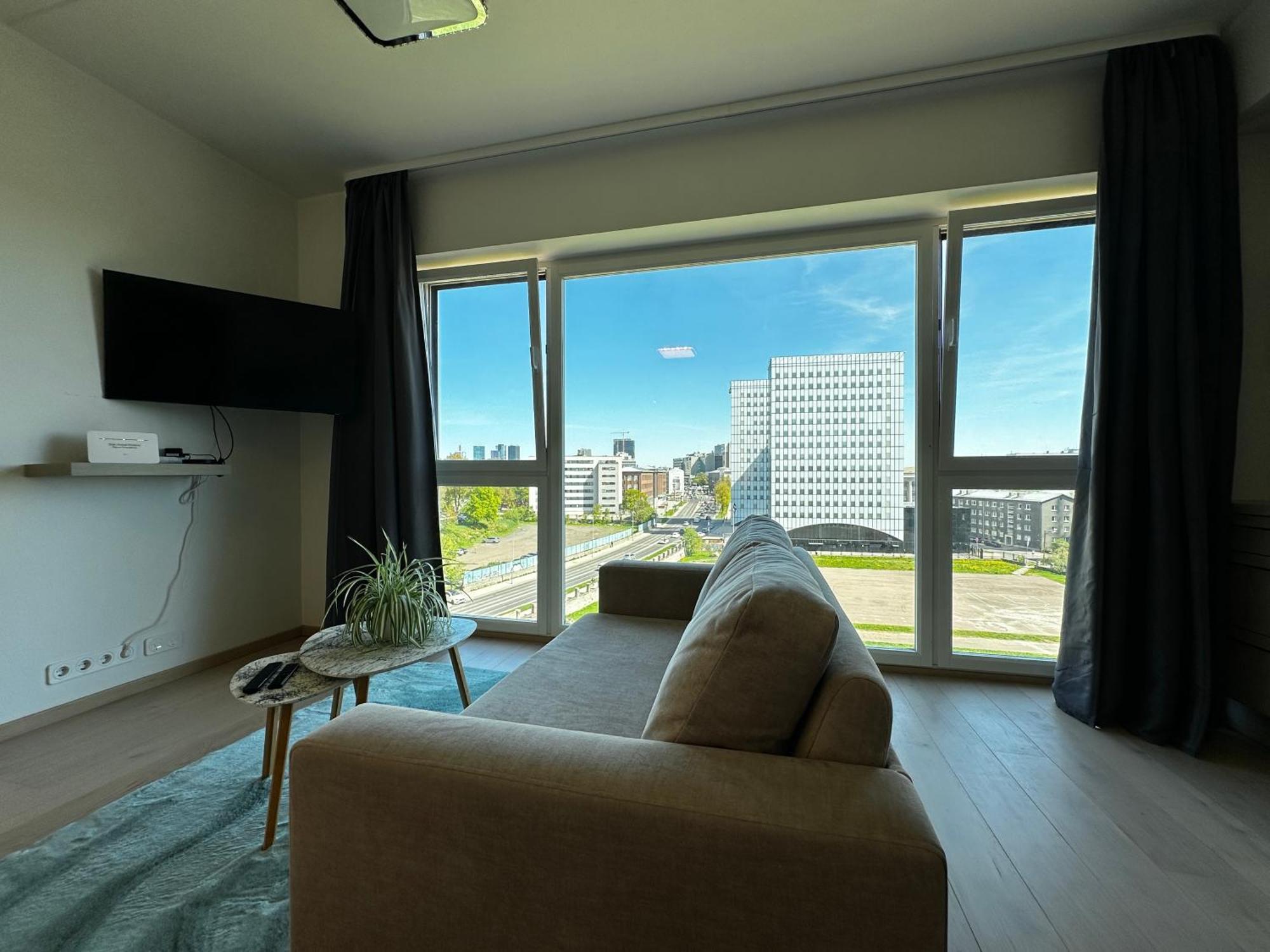 Modern Apartment With Great View Tallinn Exterior photo