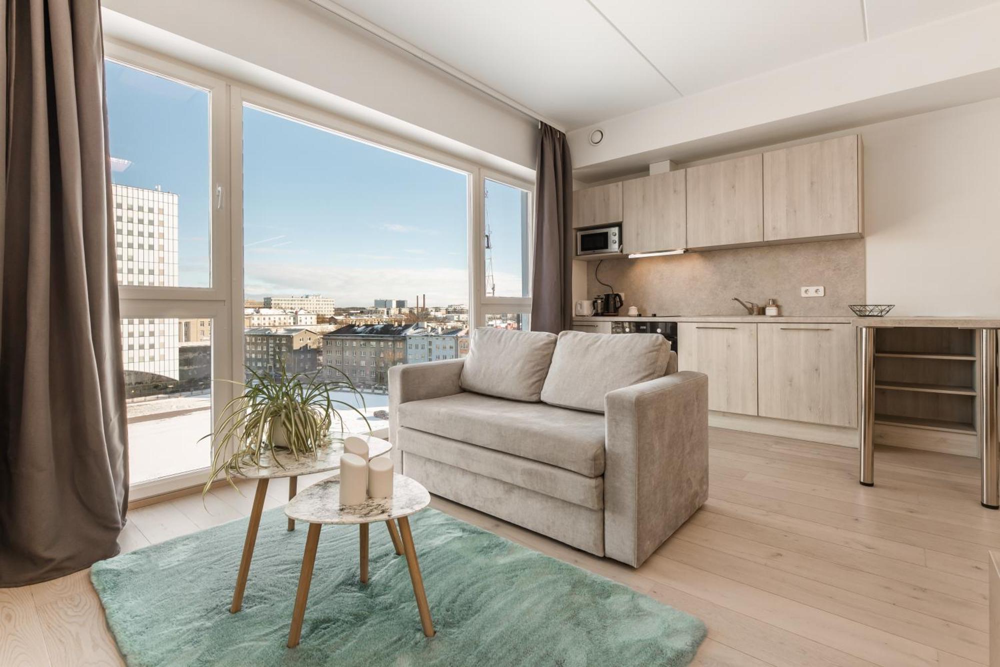 Modern Apartment With Great View Tallinn Exterior photo